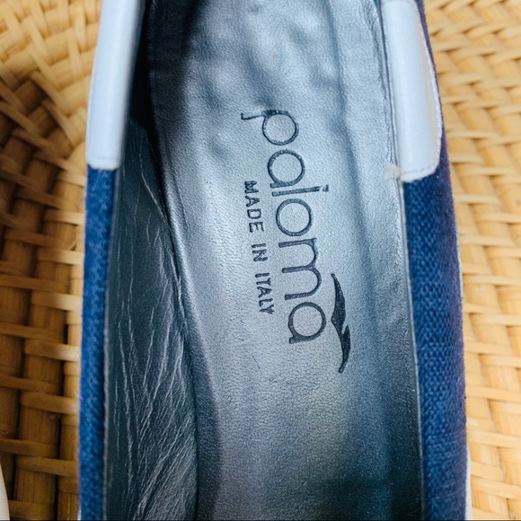 POLKA DOT HEEL SHOES [PALOMA ] VTG SIZE 8 - Picture 6 of 6